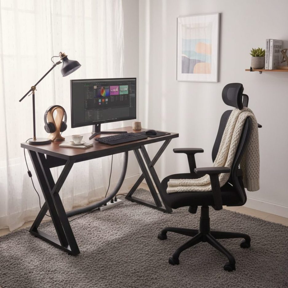 Computer Table: 1 Amazing XMS Minimalist Desk by Horizon