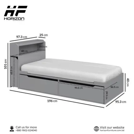 Multi-Functioning single Bed