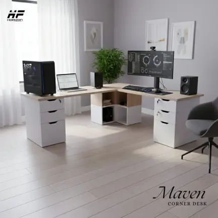 L-shape desk