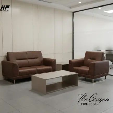 Horizon Premium Minimalistic Office Sofa- The Canyon