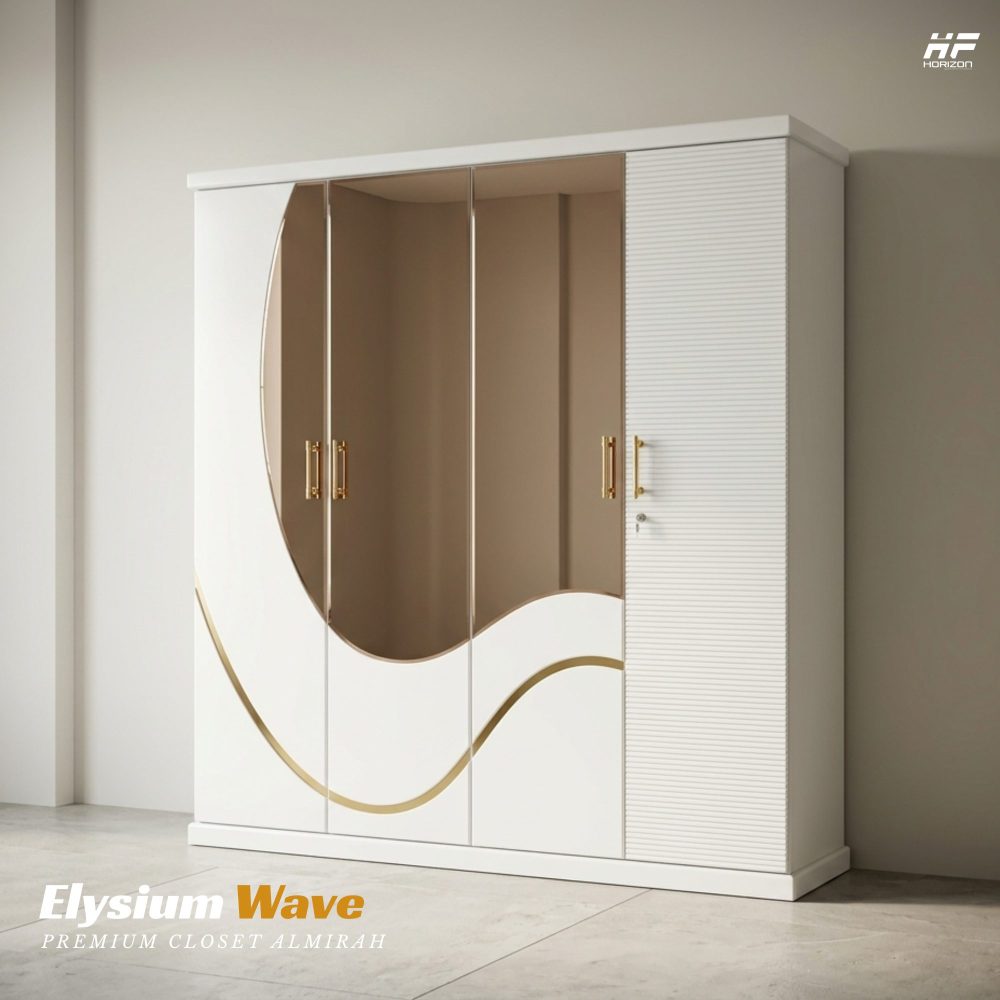 Elysium wave(9) closet almirah