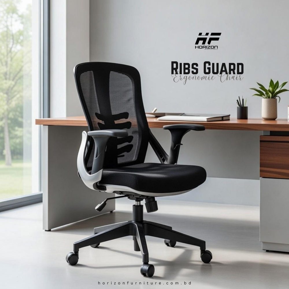 1-1.jpg Horizon Ergonomic Mesh Chair RIBS GUARD - Image 1