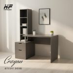 Horizon Premium Study/Workstation Desk- CRAYON