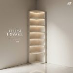 Horizon Premium LED Corner Shelf - Celest Triangle