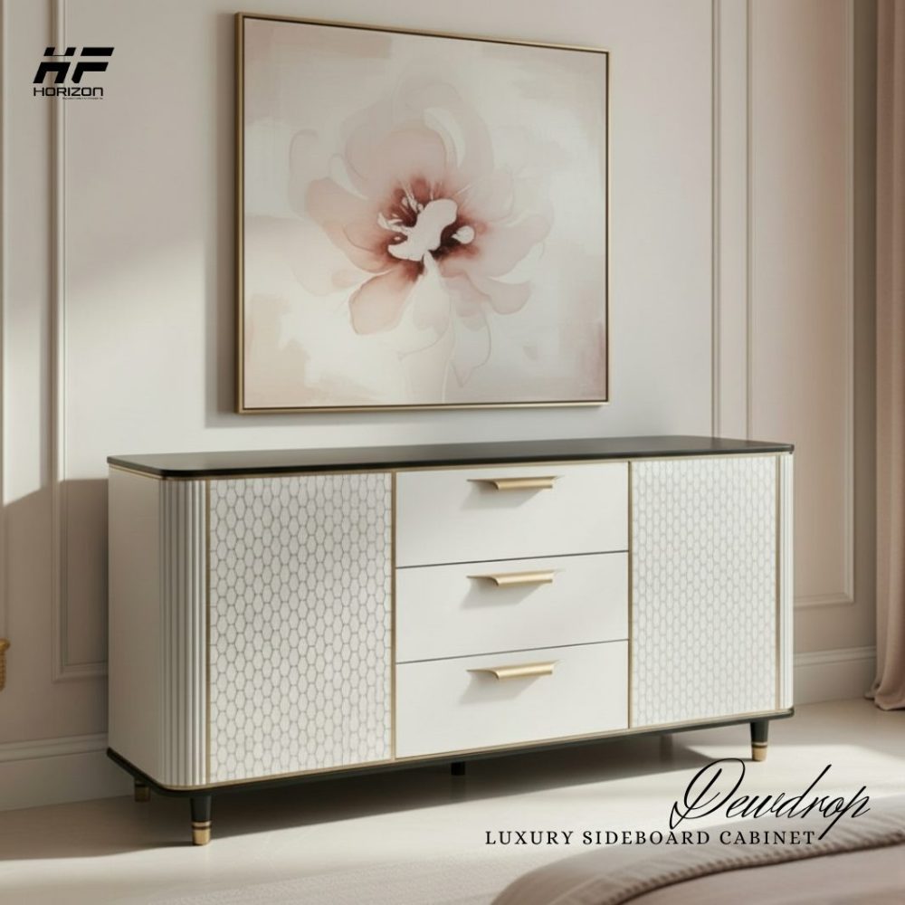 Dewdrop.jpg Horizon Premium Modern Sideboard Cabinet - Dewdrop - Image 1