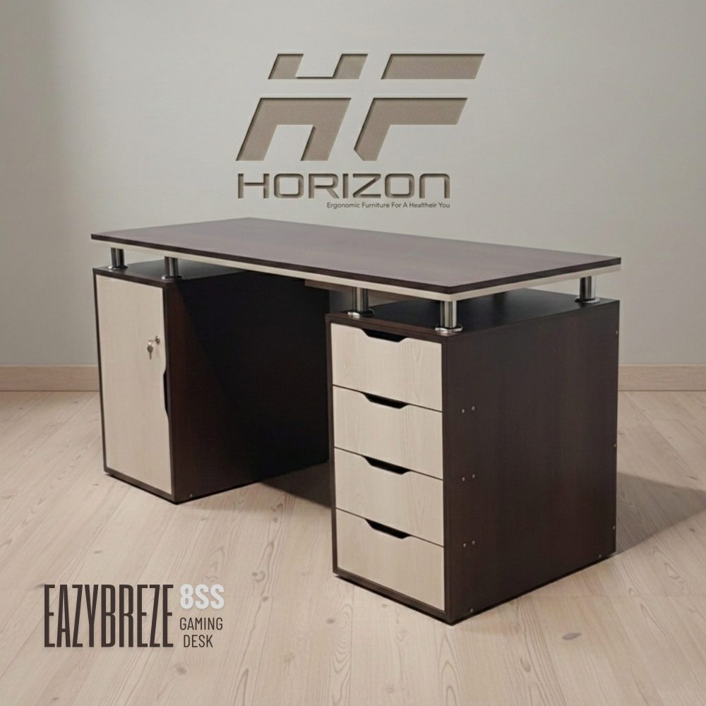 Eazybreeze-8SS-1-1.jpg Horizon Computer/Gaming Desk EAZYBREEZE-8SS - Image 1