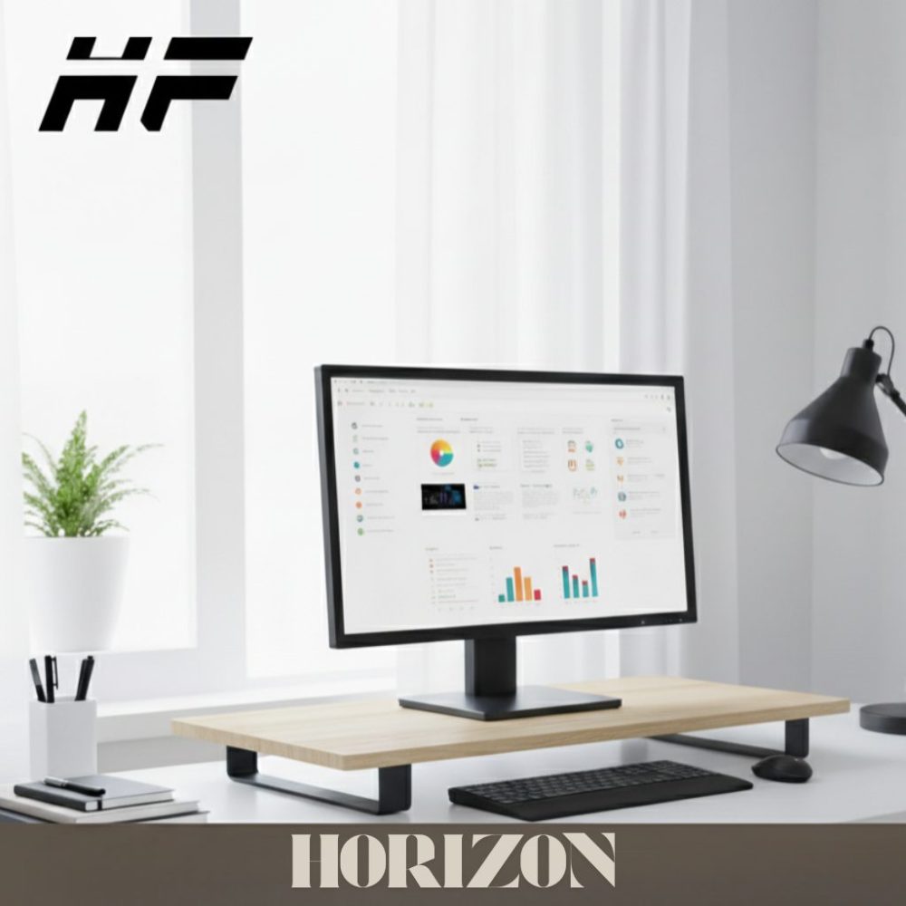 ITEM-2.jpg Horizon Steel Base Monitor Raiser/Stand- ELEVON - Image 1