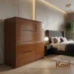 Horizon Premium Lacquer Finish Bedroom Wardrobe - Kael. - Image 2