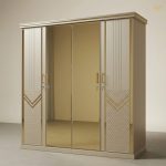 Horizon Premium 4-door Bedroom Closet Almirah - Plazzo Gold - Image 3