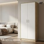 Horizon Premium 2-Door Closet Almirah - Pureline