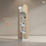 Horizon Multi-Functional Modern Corner Shelf - Solece Arch
