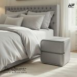 Horizon Modern Bedside Table- The Quartz - Image 4