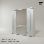 Horizon Premium 4-doors Closet Almirah - The Octagon - Image 4