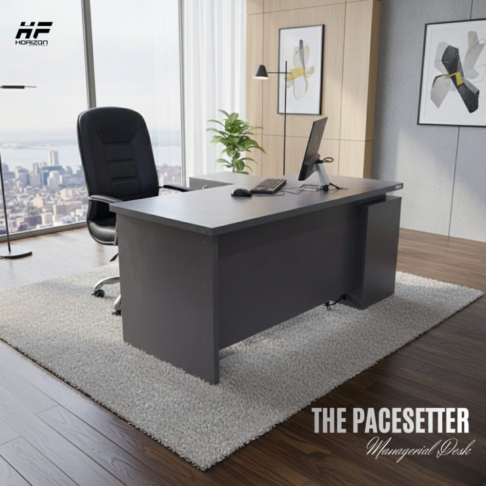 Time-12.jpg Horizon Premium Managerial Desk - THE PACESETTER - Image 1