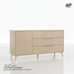 Horizon Modern Premium Sideboard Cabinet - Velvet Cream - Image 3
