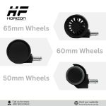 Premium SGS/BIFMA certified Caster Wheels - Image 2