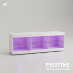 Horizon Modern Console Cabinet - PRISTINE - Image 4