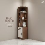 Horizon Premium Corner Bookshelf - Halo Tower