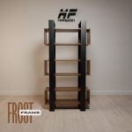 Horizon Premium Bookshelf- FROST FRAME